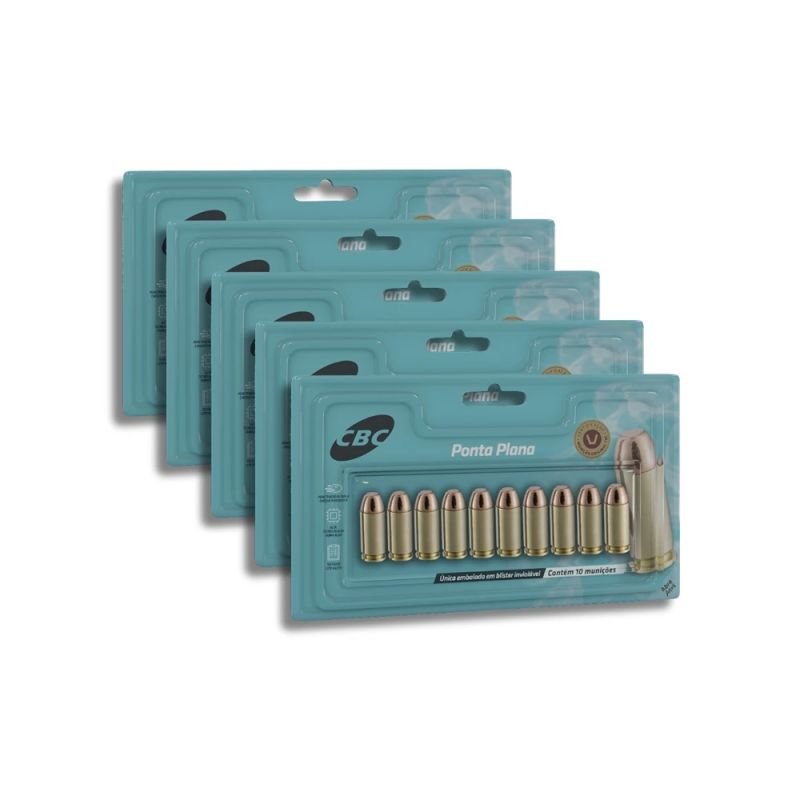 Munição CBC .40 S&W ETPP 180GR Blister Cartela - 50un