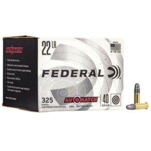 Munição Federal Cal 22 LR Automach 40 Grains - 325un