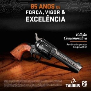 Rev&oacute;lver Taurus Imperador .38 SPL- Edi&ccedil;&atilde;o 85 Anos Limitada