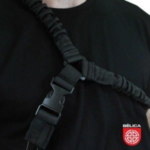 Bandoleira T&aacute;tica B&eacute;lica Preto