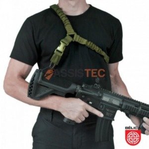 Bandoleira T&aacute;tica B&eacute;lica Verde