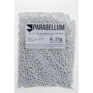 BB Parabellum 0,25g 6mm - 3000un
