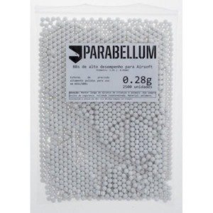 BB Parabellum 0,28g 6mm - 2500un
