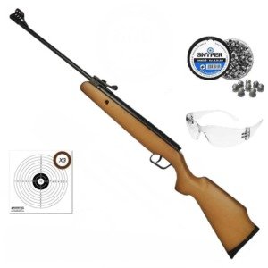 Carabina De Press&atilde;o Montenegro F18 B12-6 Madeira 5.5mm