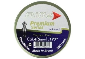 Chumbinho Rifle Premium Pointed Super Box 4.5mm 500un