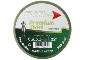 Chumbinho Rifle Premium Pointed Super Box 5.5mm 250un
