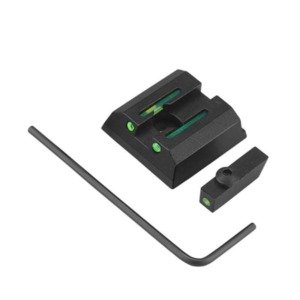 Conjunto de mira com fibra &oacute;tica em metal Taurus G2c