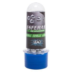 Esferas de Metal em Alum&iacute;nio para Airgun 0.30g 6mm - 120un