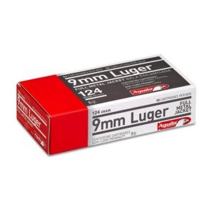 Muni&ccedil;&atilde;o Aguila 9mm Luger FMJ 124gr - 50rds.