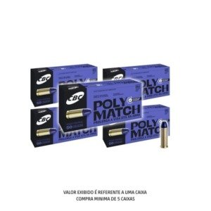 Muni&ccedil;&atilde;o CBC Polymatch 38 TPC 124gr - CX 250un - 5 Caixas