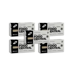 Muni&ccedil;&atilde;o CBC Treina 9mm ETOG 124gr - CX 250un - 5 CAIXAS