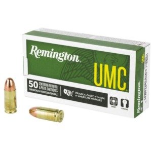 Muni&ccedil;&atilde;o Remington 9mm Luger FMJ 124gr - 50rds.