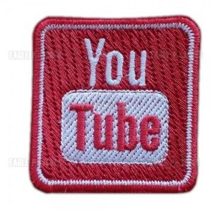 Patch Bordado YouTube