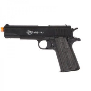 Pistola Airsoft Colt M1911 A1 Semi-metal - Spring
