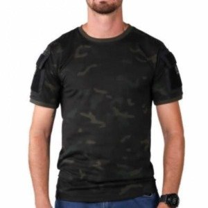 T-shirt Ranger BL Camuflada - Multicam Black